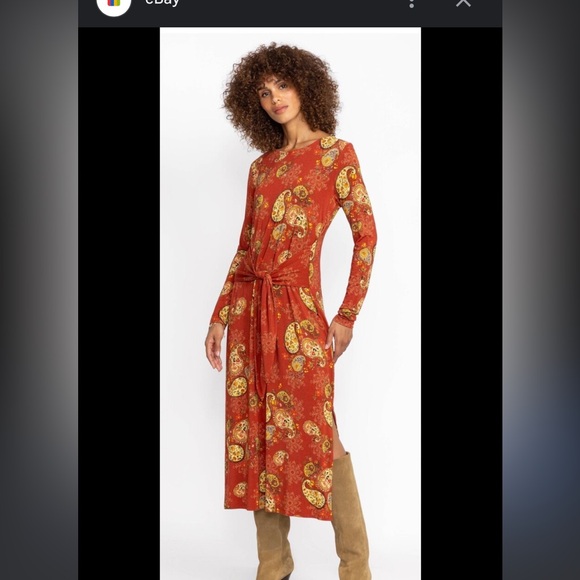 Johnny Was the Favorite long sleeve dresss - Picture 2 of 7